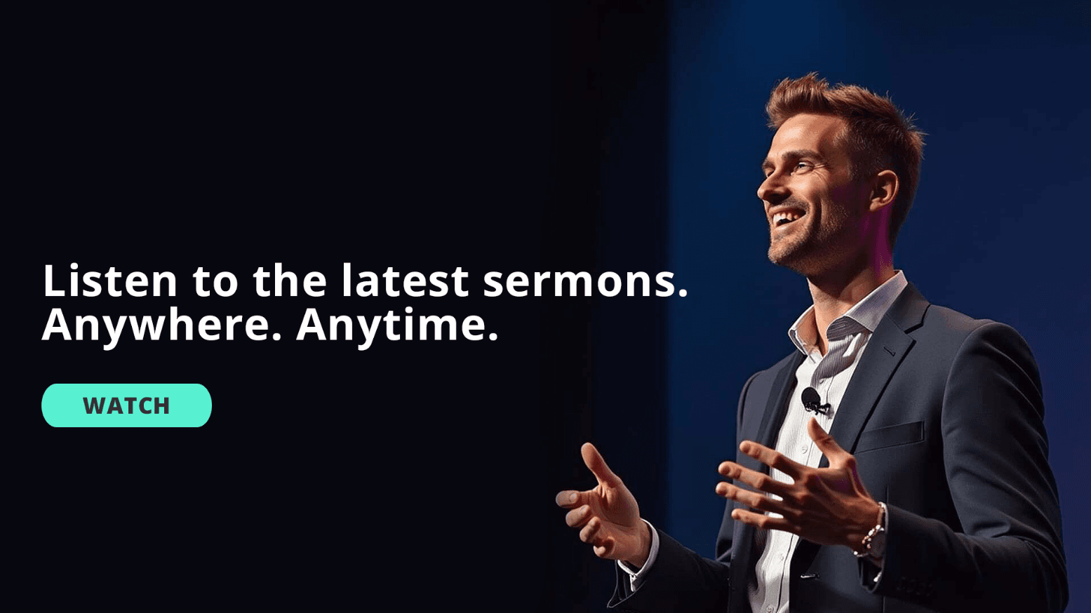 Grace Baptist Church sermons section screenshot
